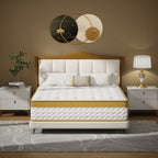 Materasso ibrido in memory foam e molle interne da 10 pollici