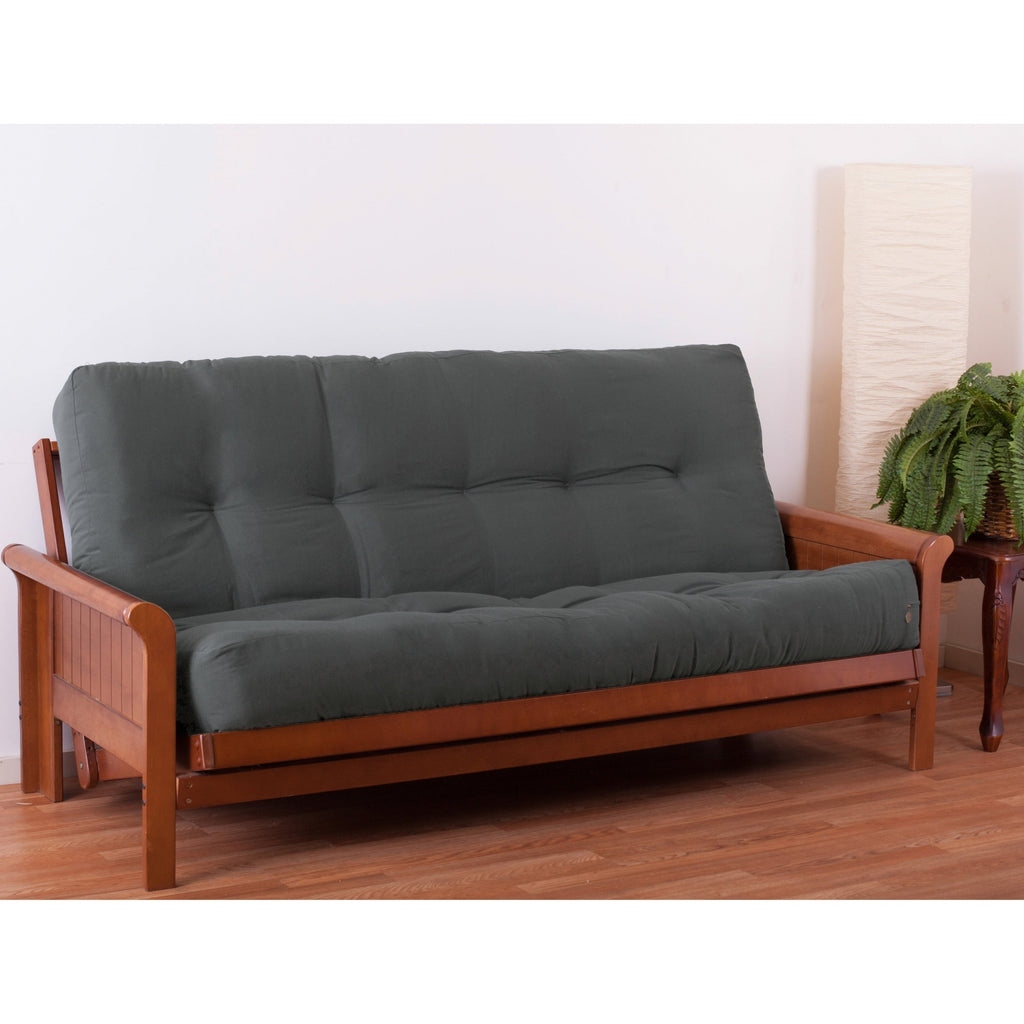 Materasso futon in twill spesso 10 pollici (singolo, matrimoniale o queen-size)