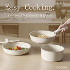 Set di 11 pentole e padelle, set di pentole antiaderenti con manico staccabile, set di pentole da cucina a induzione antiaderenti con manico rimovibile