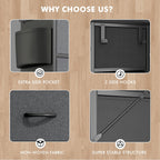 Cassettiera alta in tessuto con 12 cassetti per camera da letto