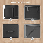 Cassettiera alta in tessuto con 12 cassetti per camera da letto