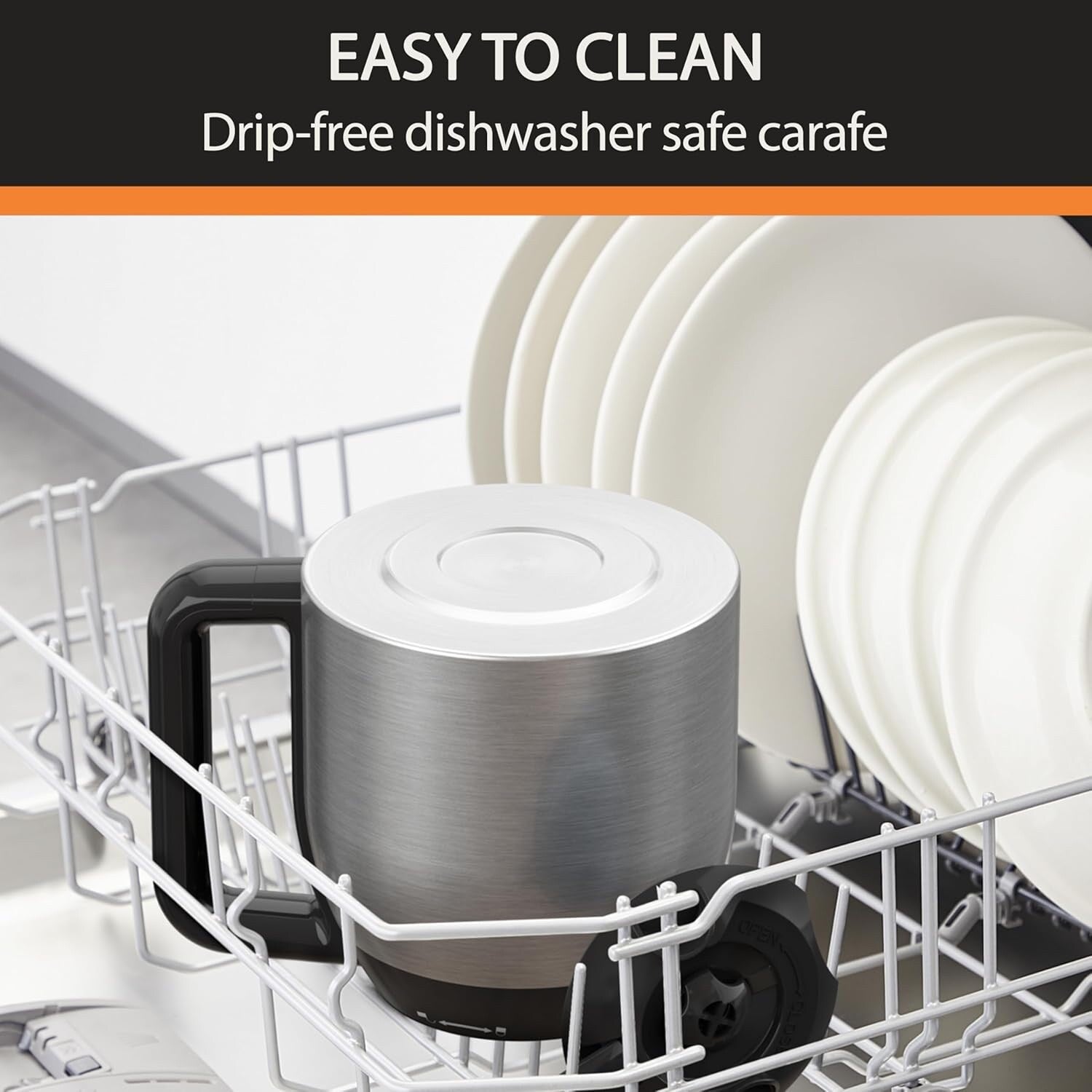 Macchina da caffè programmabile da 14 tazze, caraffa in acciaio inox, 3 intensità di infusione, timer 24 ore, mantenimento in caldo 4 ore