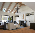 Lampadario minimalista a 15 luci, design antico a 2 livelli - 48