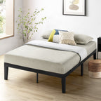 Struttura letto in legno massello classico da 16 pollici in più finiture