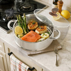 Set di pentole e padelle antiaderenti in granito da 17 pezzi