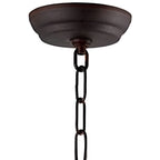 Lampadario a botte di vino a due livelli in stile country francese con 12 luci