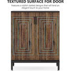 Mobiletto portascarpe moderno con ante per 20 paia di scarpe, portascarpe indipendente a 6 ripiani per ingresso