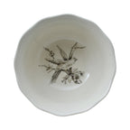 222 Fifth Adelaide Set di stoviglie in porcellana da 16 pezzi con piatti rotondi, ciotole e tazze, bianco antico