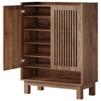 Mobiletto portascarpe con anta per ingresso e soggiorno, per 24 paia di scarpe