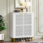 Mobiletto portascarpe con anta per ingresso e soggiorno, per 24 paia di scarpe