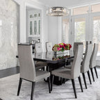 Lampadario da fattoria a 8 luci da 24,8 pollici, lampadario di cristallo, lampadario a tamburo per sala da pranzo, soggiorno, camera da letto, cucina