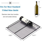 Frigorifero per vino/bevande da 26 bottiglie, mini frigorifero - 17,52*19,29*31,18 pollici