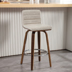 26/29 Sgabelli da bar/bancone girevoli in similpelle, set da 2/3