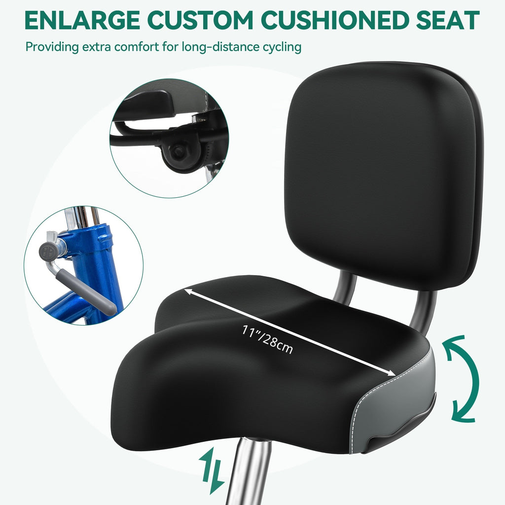 26 Tricicli per adulti a 3 ruote, bici a 7 velocità