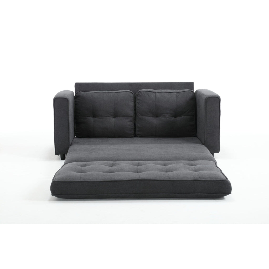 Divano letto futon trasformabile in 3 posti