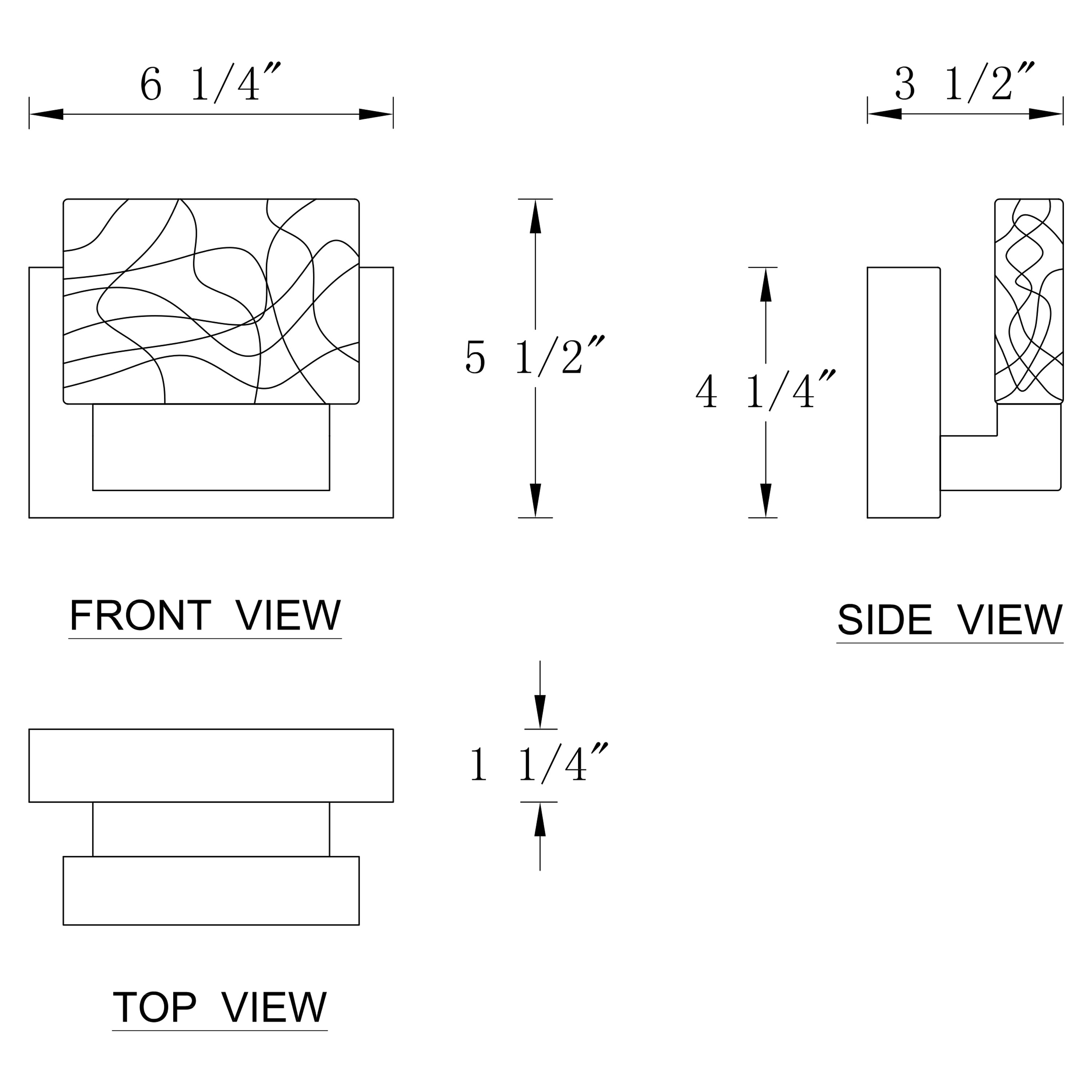 Lampada da toeletta a LED integrata in acciaio inossidabile 3000K Cattleya con paralumi in vetro artistico - Cromata