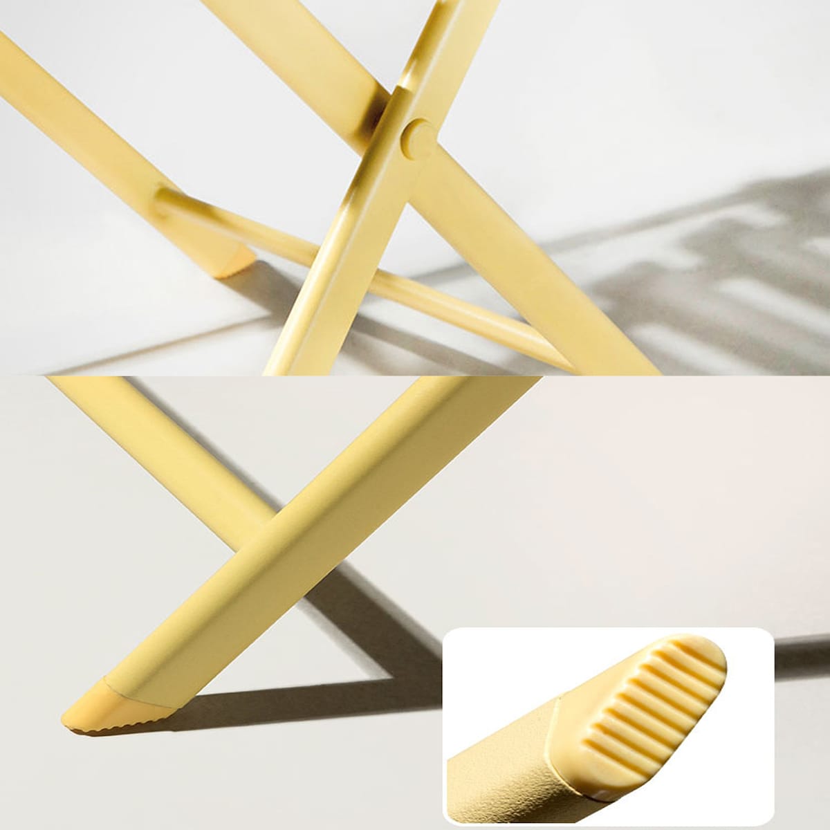 Set da bistrot da giardino composto da 3 pezzi: tavolo rotondo pieghevole e sedie