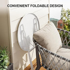 Set da bistrot da giardino da 3 pezzi