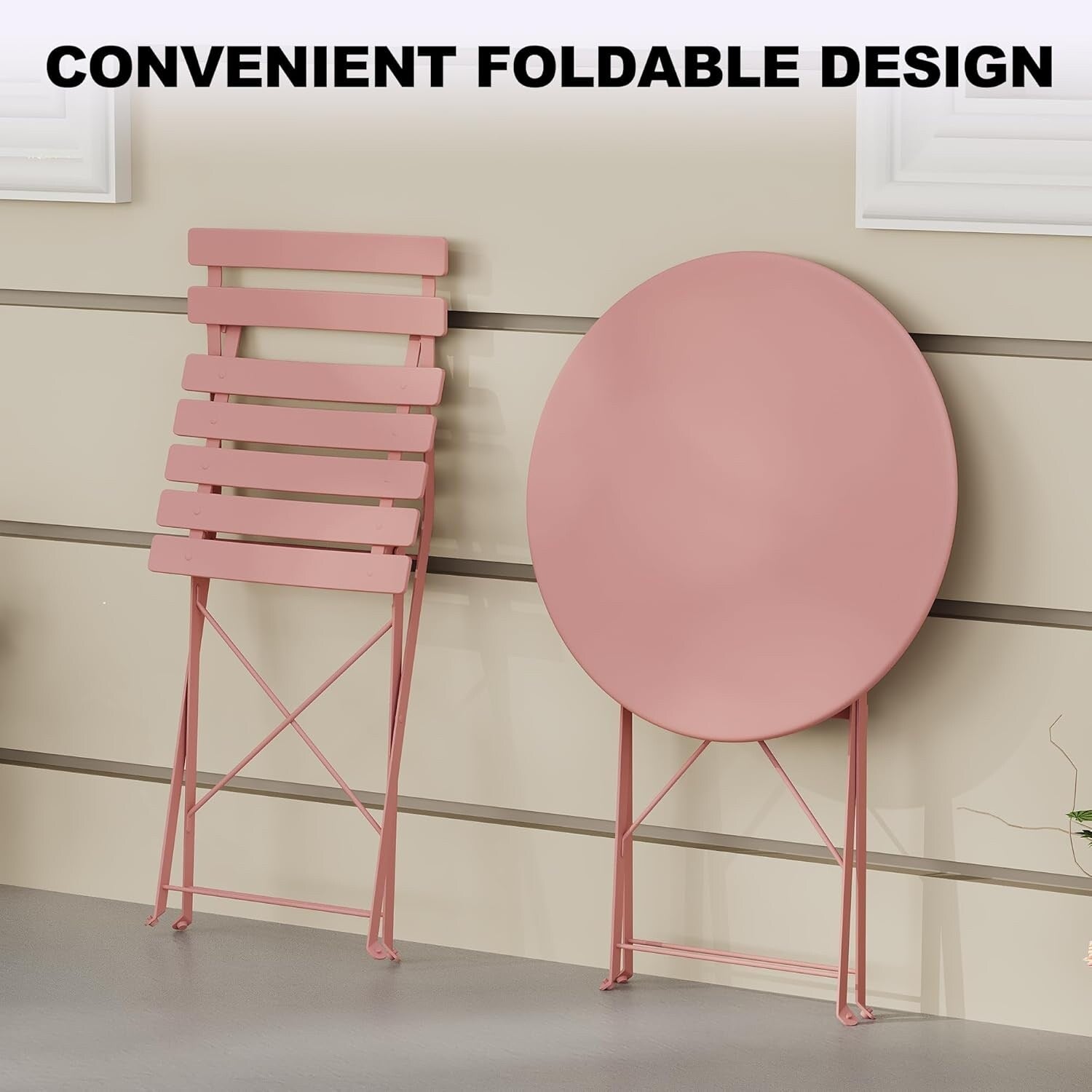 Set da bistrot da giardino da 3 pezzi