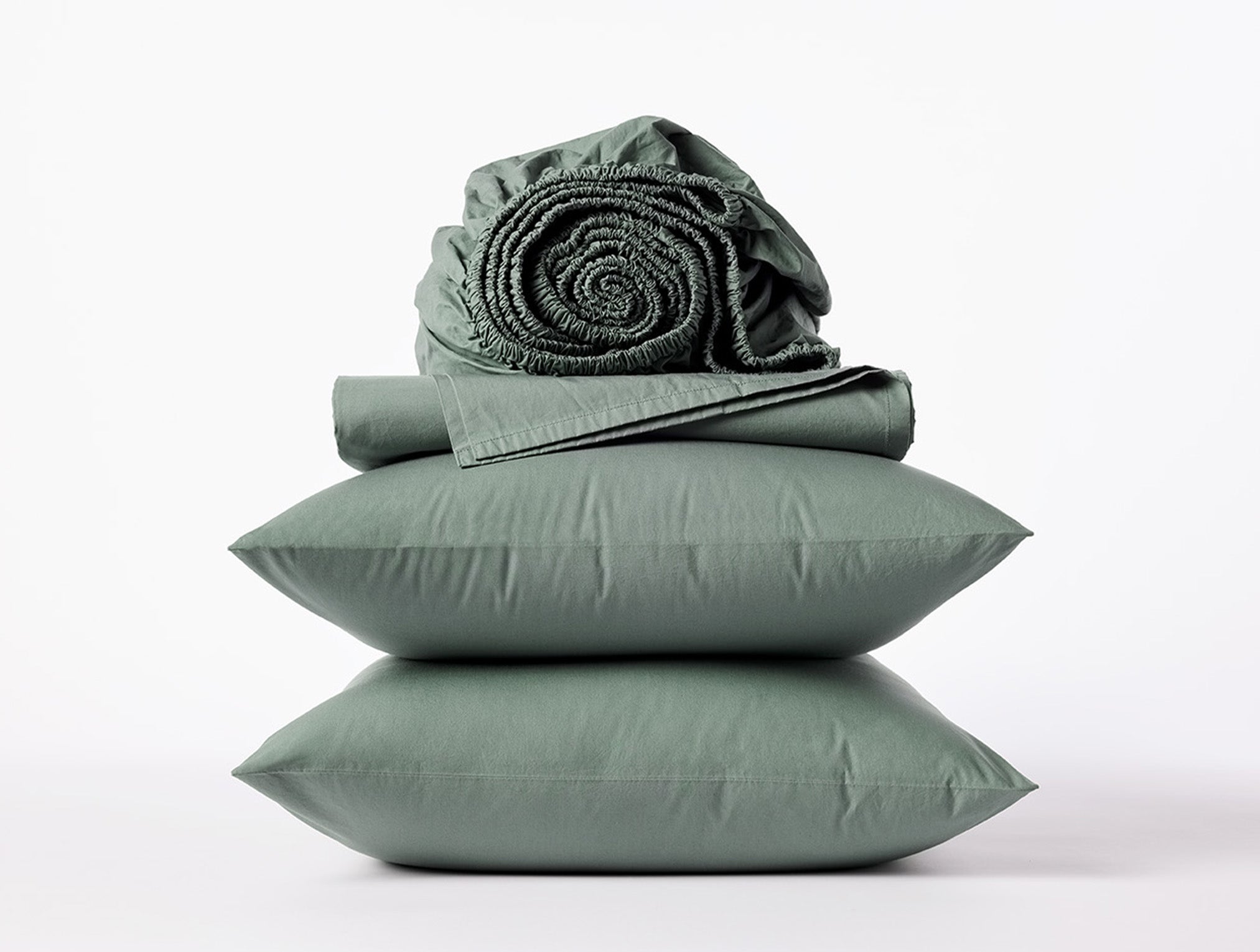 Set di lenzuola in percalle biologico 300 TC, misura Twin XL