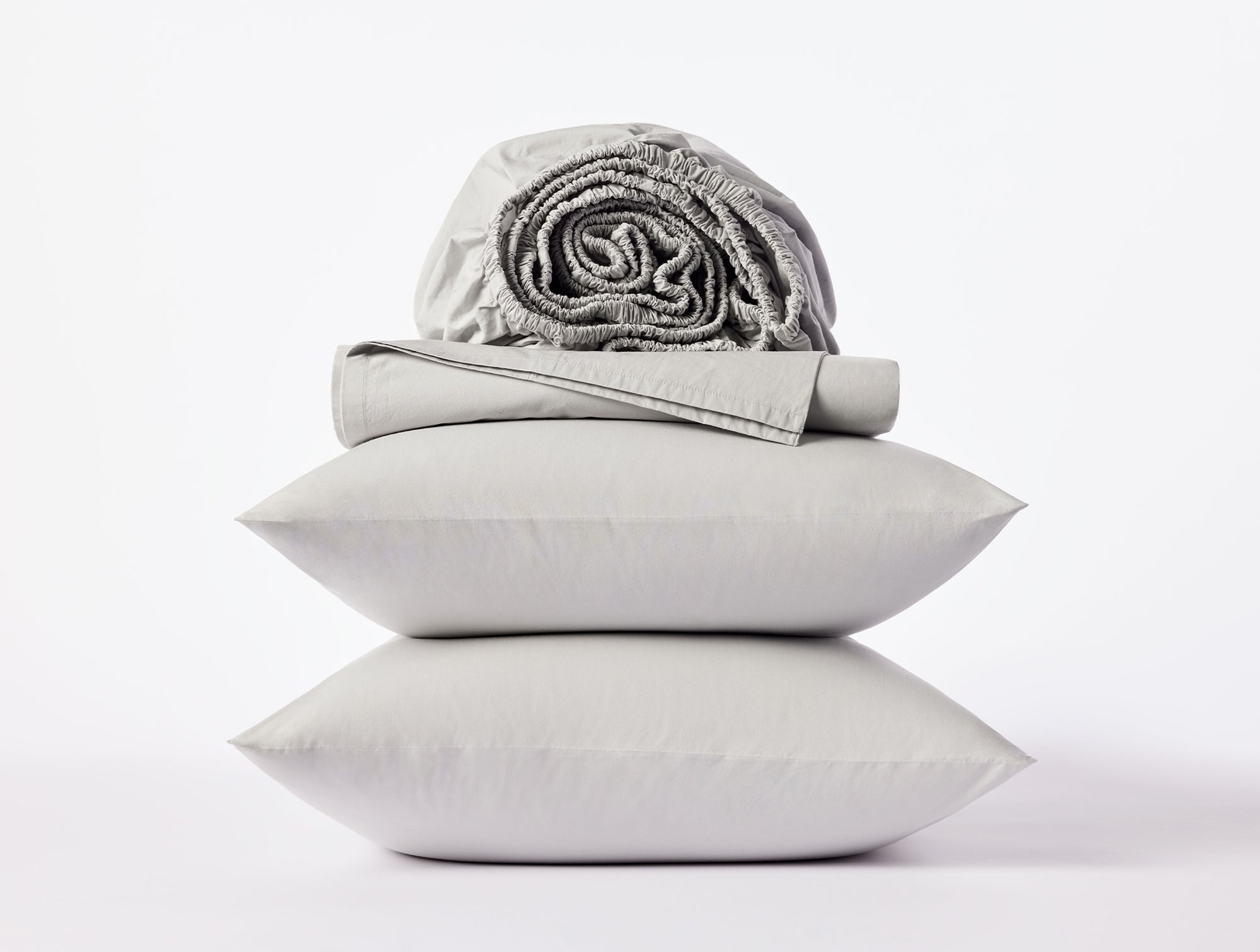 Set di lenzuola in percalle biologico 300 TC, misura Twin XL - Rinnovato