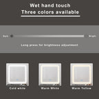 Mobiletto da trucco da 39,4'' con sgabello e specchio