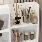 Set da toeletta per il trucco largo 39,4'' con sgabello e specchio