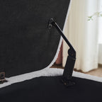 39,5 Panca contenitore Boucle bianco sporco, panca contenitore Sherpa, poggiapiedi per letto, per soggiorno, camera da letto, gambe in legno