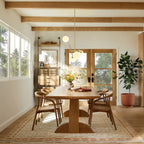 Lampada a sospensione lineare moderna Sputnik a 4 luci color oro/luce per sala da pranzo - 51,18 pollici di larghezza x 11,02 pollici di profondità x 5,91 pollici di altezza