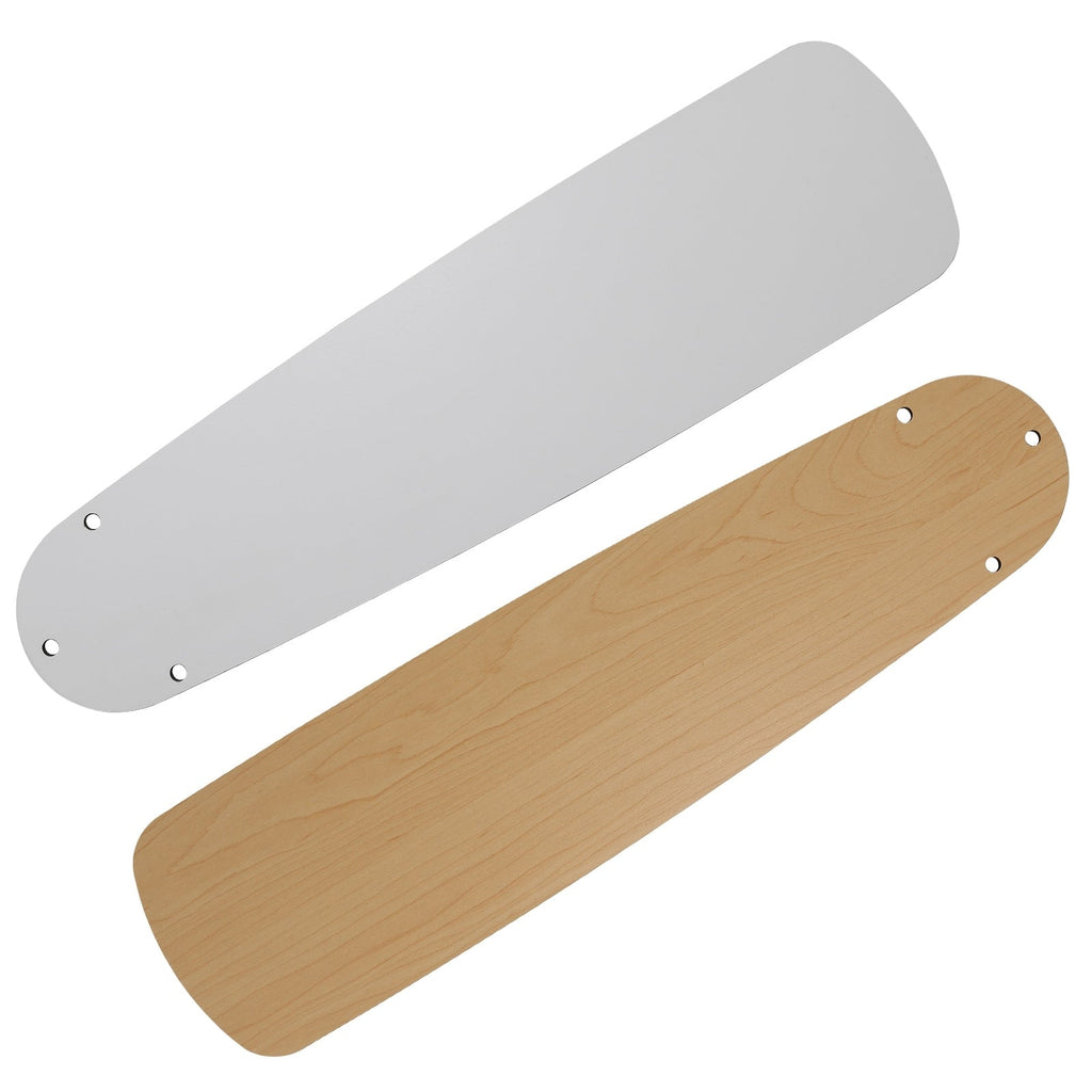 Ventilatore da soffitto a LED integrato da 48 e 52 pollici con luce e telecomando, motore CC reversibile