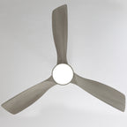 Ventilatore da soffitto a LED integrato da 48 e 52 pollici con luce e telecomando, motore CC reversibile