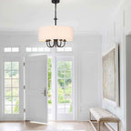 Lampada da soffitto moderna a 5 luci con montaggio a semi-incasso per sala da pranzo, camera da letto, soggiorno - N/D