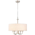 Lampada da soffitto moderna a 5 luci con montaggio a semi-incasso per sala da pranzo, camera da letto, soggiorno - N/D