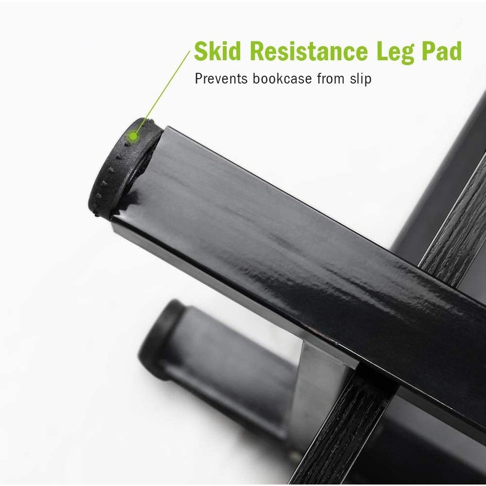 Libreria a 5 ripiani, libreria in stile industriale vintage