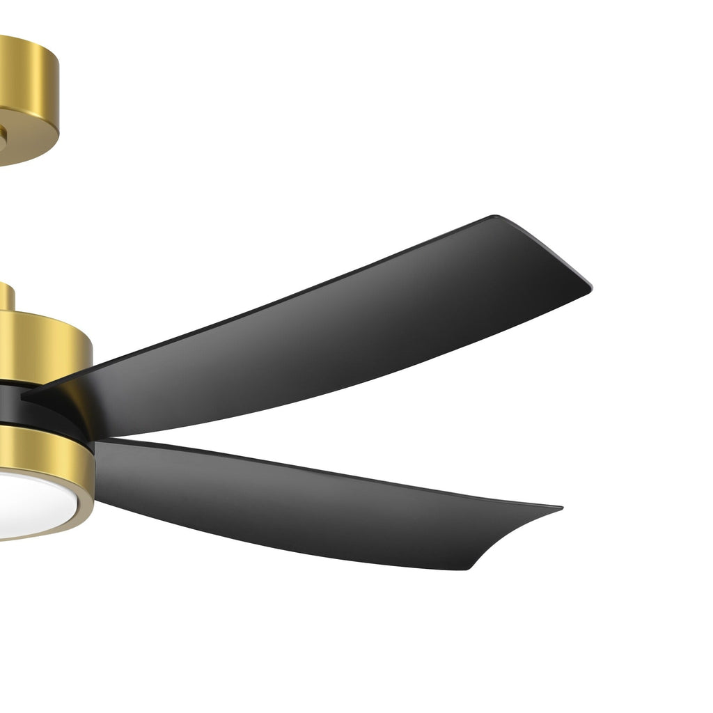 Ventilatore da soffitto a LED Breezary 65/52/42 a 5 pale con kit luci e telecomando