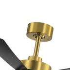 Ventilatore da soffitto a LED Breezary 65/52/42 a 5 pale con kit luci e telecomando