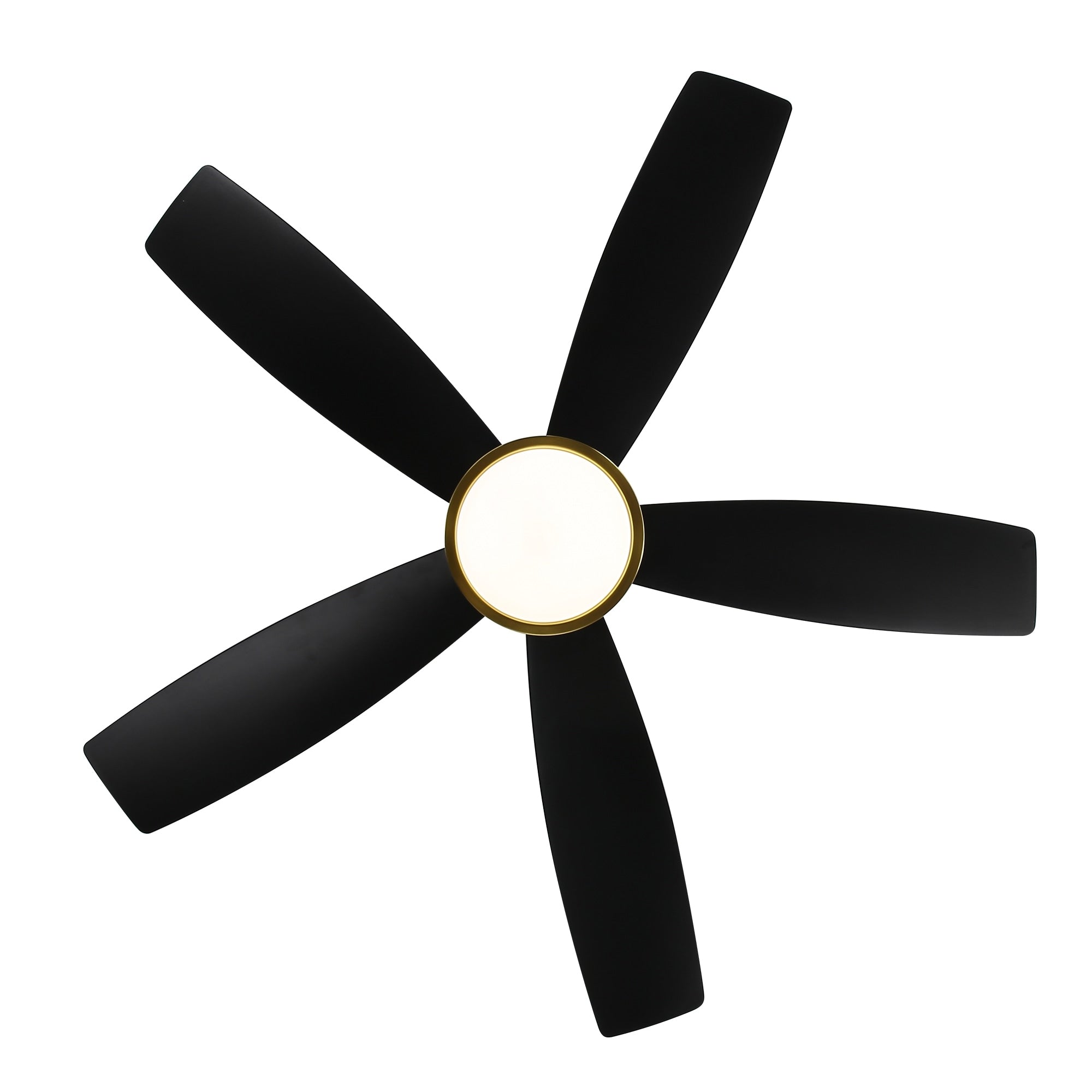 Ventilatore da soffitto a LED Breezary 65/52/42 a 5 pale con kit luci e telecomando