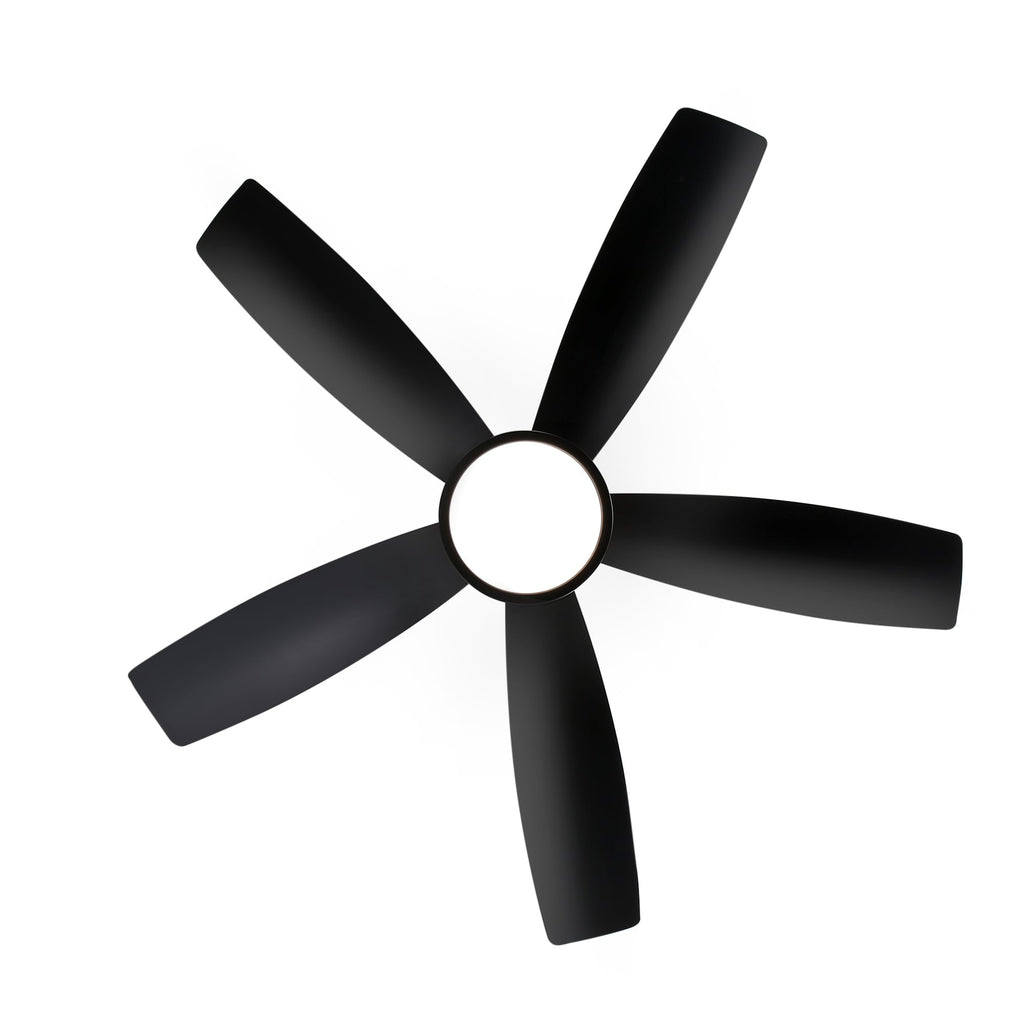 Ventilatore da soffitto a LED Breezary 65/52/42 a 5 pale con kit luci e telecomando