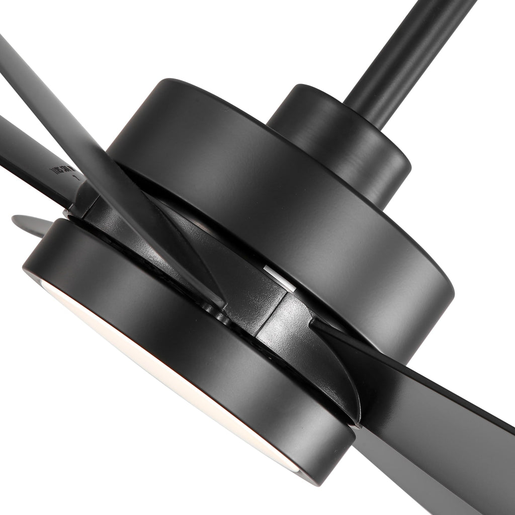 Ventilatore da soffitto a LED Breezary 65/52/42 a 5 pale con kit luci e telecomando