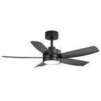 Ventilatore da soffitto a LED Breezary 65/52/42 a 5 pale con kit luci e telecomando