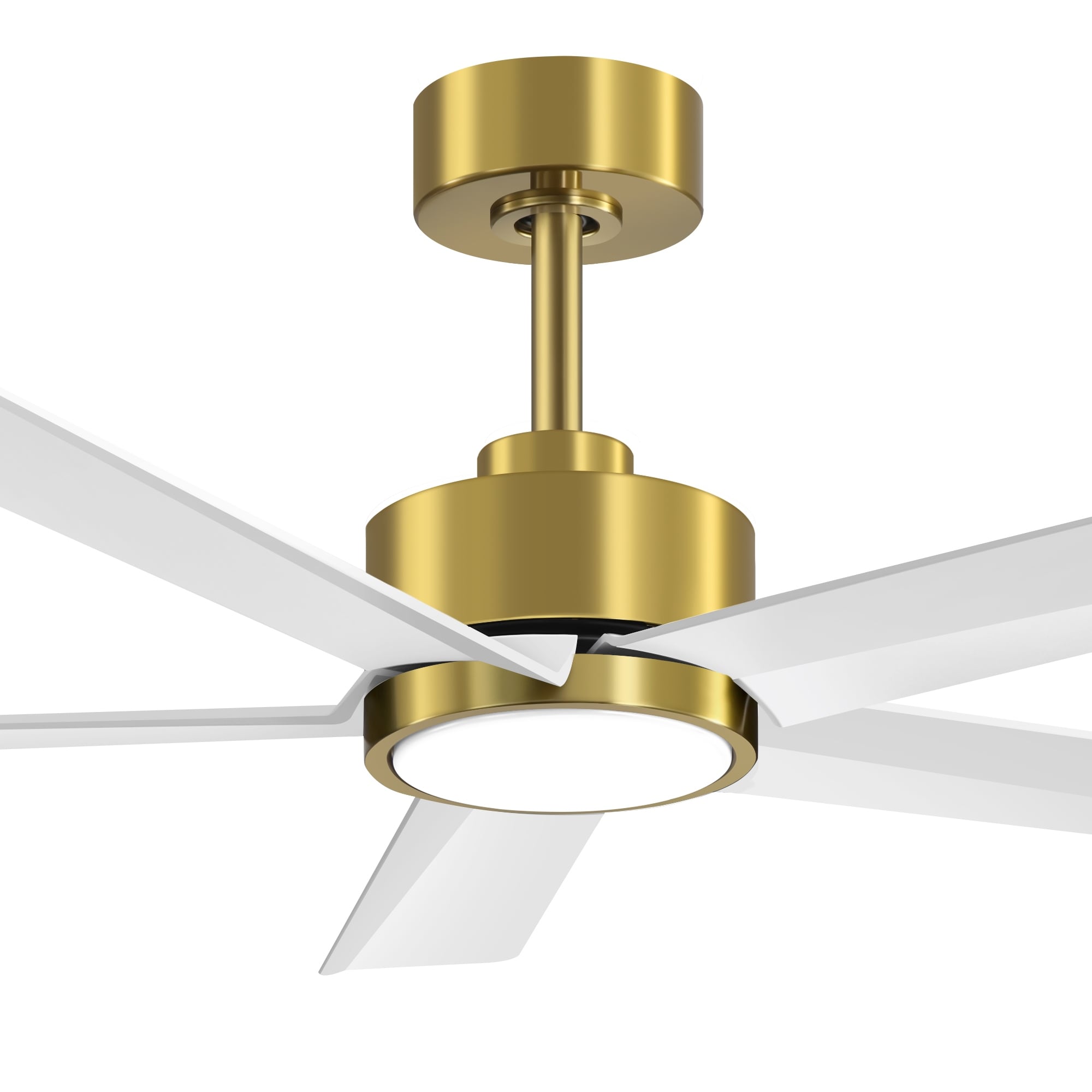 Ventilatore da soffitto a LED Breezary 65/52/42 a 5 pale con kit luci e telecomando