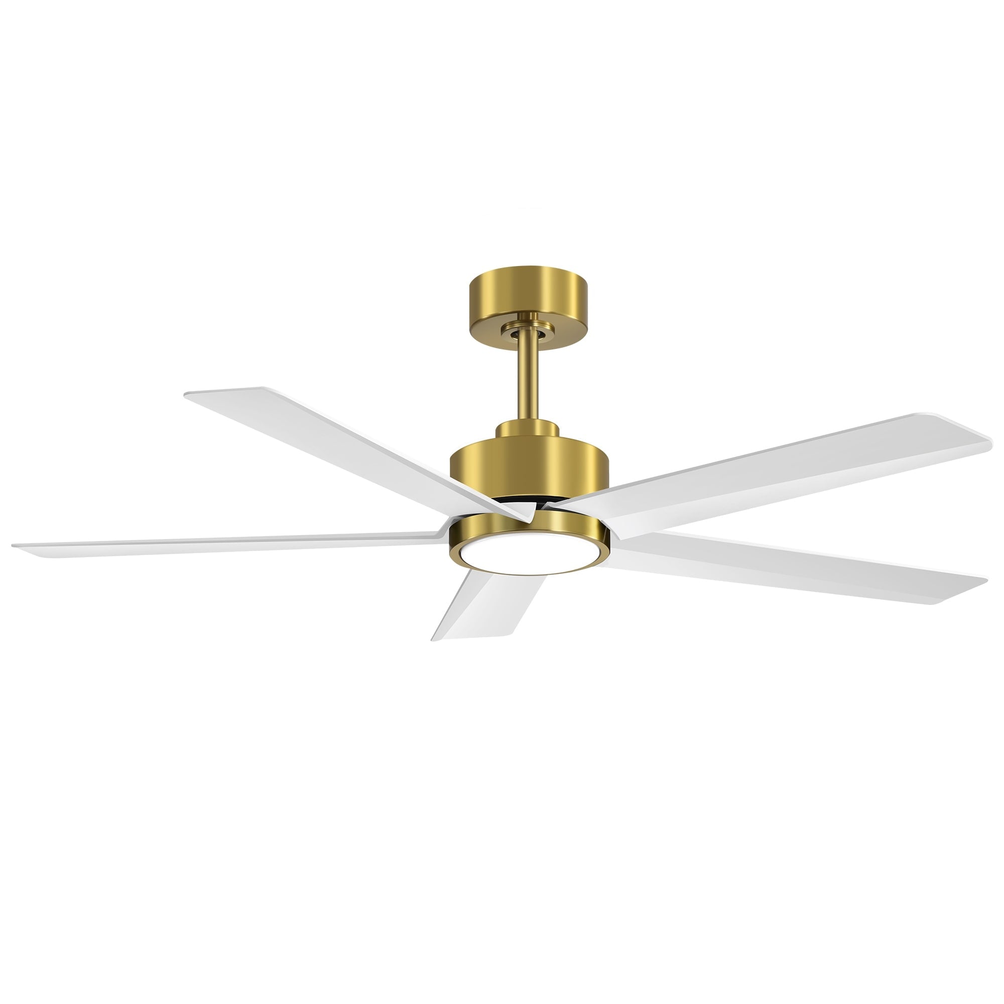 Ventilatore da soffitto a LED Breezary 65/52/42 a 5 pale con kit luci e telecomando