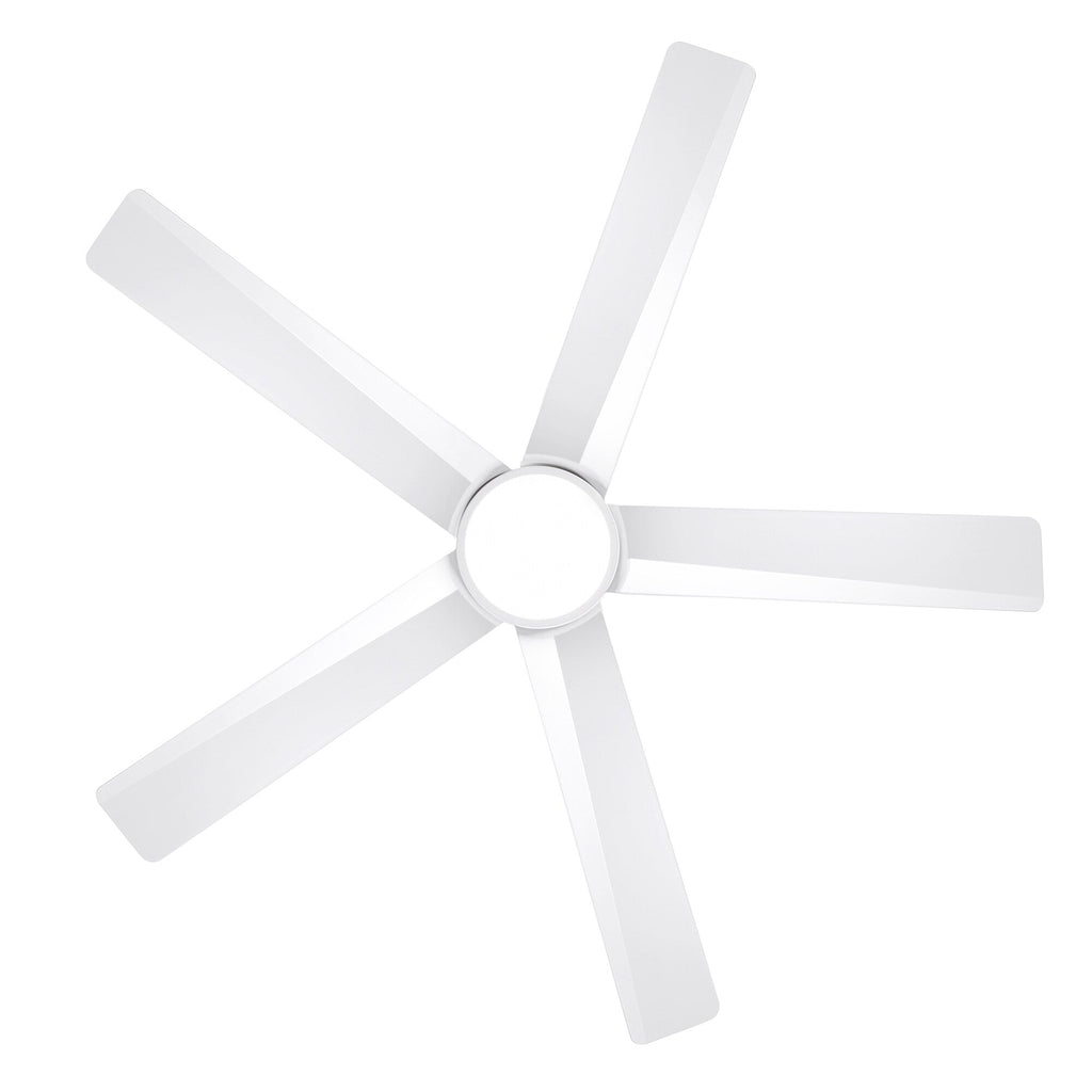 Ventilatore da soffitto a LED Breezary 65/52/42 a 5 pale con kit luci e telecomando