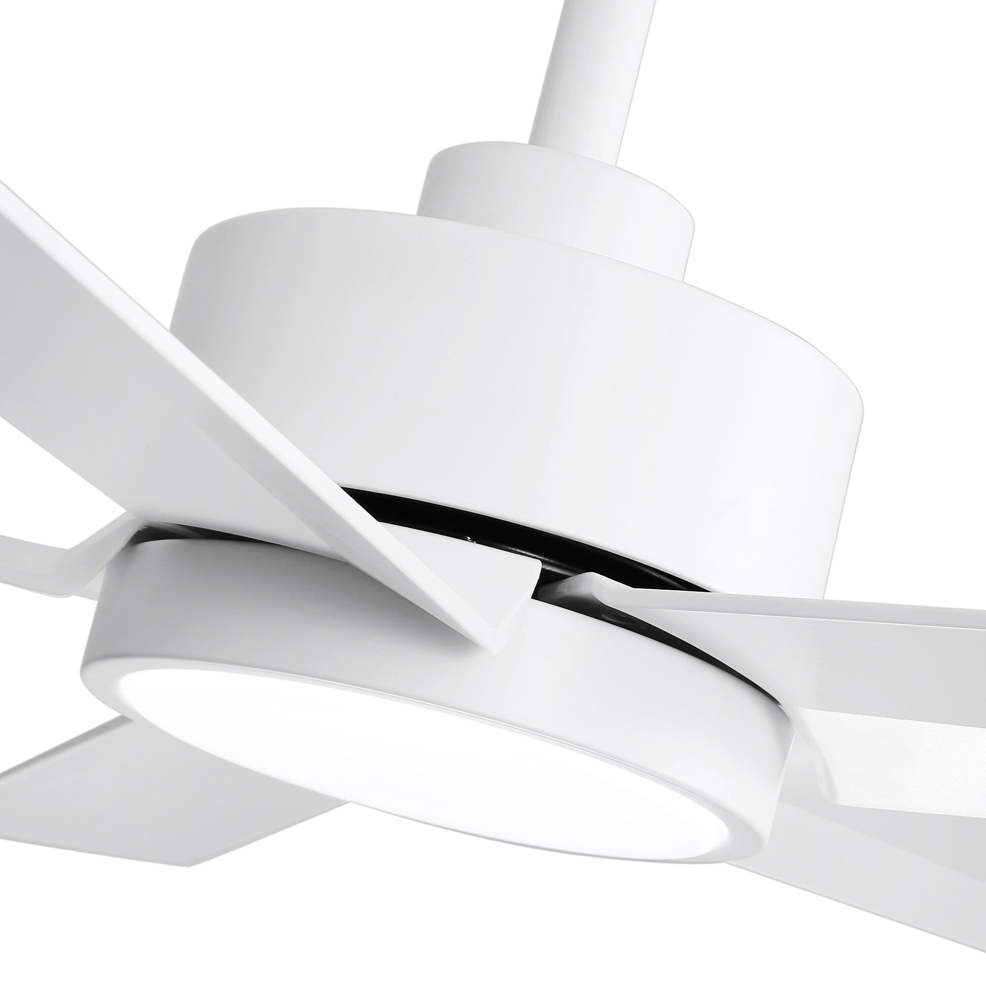 Ventilatore da soffitto a LED Breezary 65/52/42 a 5 pale con kit luci e telecomando