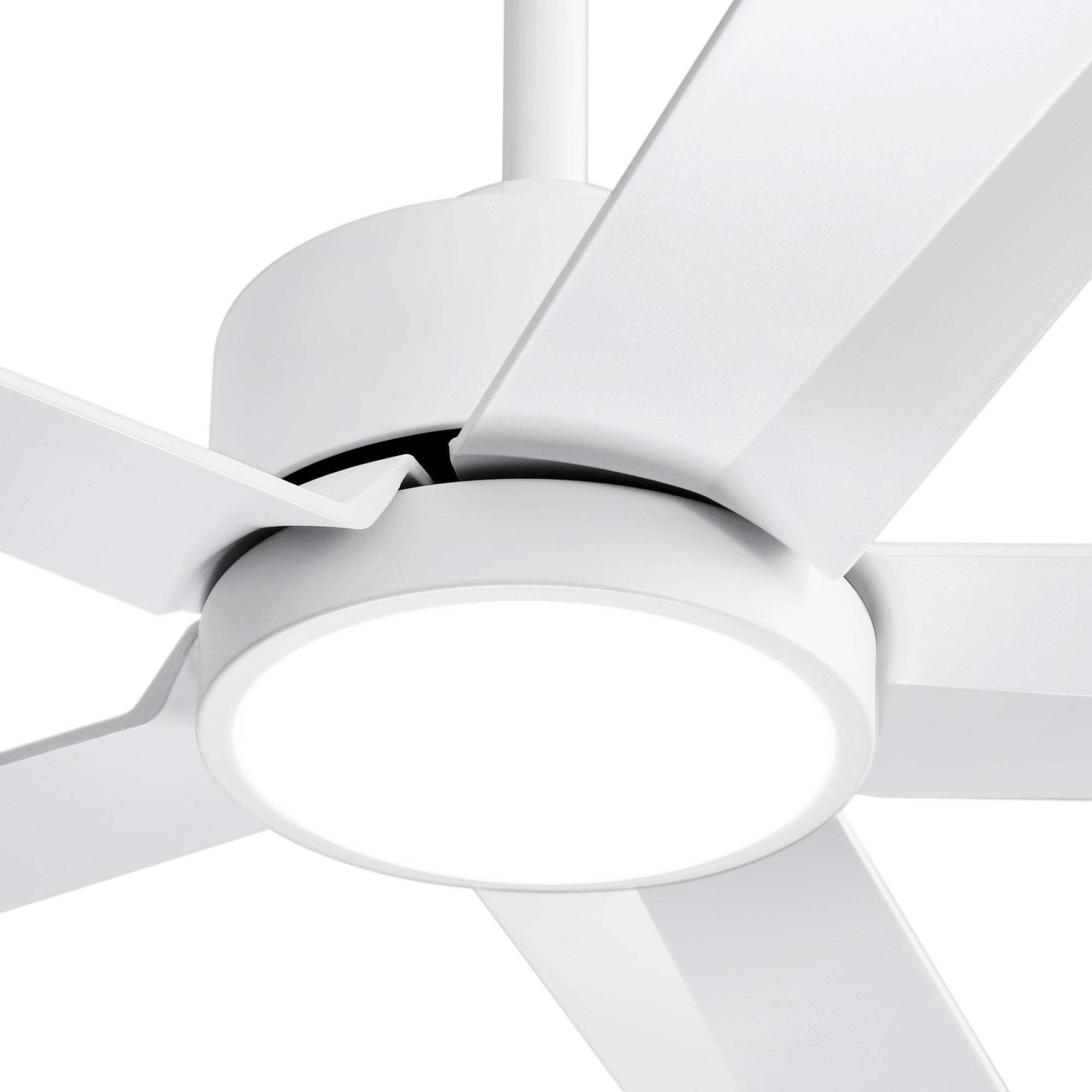 Ventilatore da soffitto a LED Breezary 65/52/42 a 5 pale con kit luci e telecomando