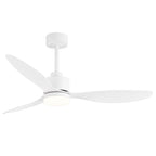 Ventilatore da soffitto a LED da 52 pollici con telecomando per luci (3 pale)