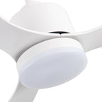 Ventilatore da soffitto a LED da 52 pollici con telecomando per luci (3 pale)