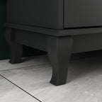 Cassettiera per camera da letto matrimoniale larga 55,1 cm con cassetti portaoggetti