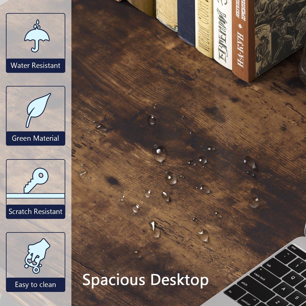 Scrivania per computer resistente da 55 pollici, scrivania da ufficio