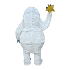 56 Rudolph 3D LED pre-illuminato Yard Art Bumble con stella